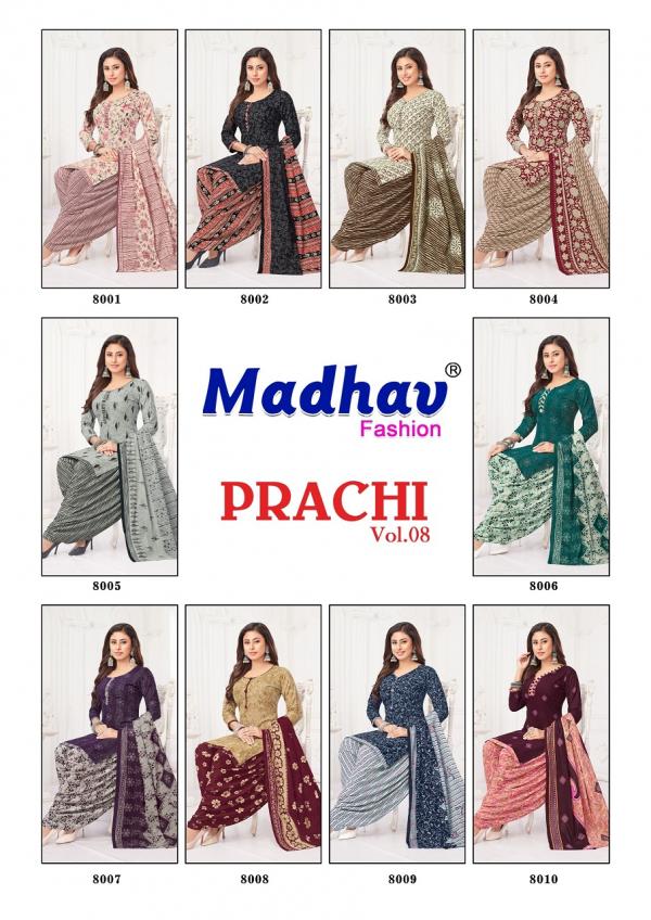 Madhav Prachi Vol-08 – Dress Material